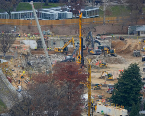 Trump administration says White House ballroom construction is a matter of national security