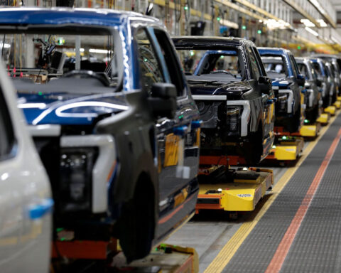 Ford takes $19.5 billion hit as it pulls back on electric vehicle plans, halts F-150 Lightning production