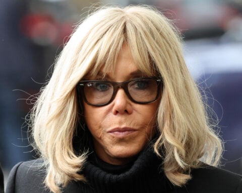 Brigitte Macron defends 'clumsy' sexist slur against feminist protesters