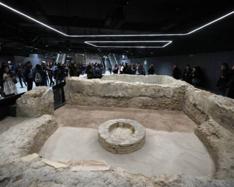 Rome opens long-awaited Colosseum subway station, with displays of unearthed artifacts