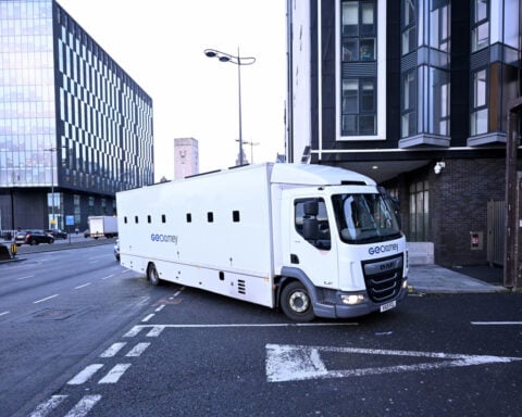 Driver who rammed through crowd at Liverpool soccer parade sentenced to over 21 years