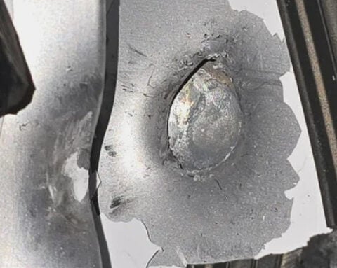 Driver finds bullet lodged in vehicle after alleged road rage shooting on highway