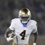 Notre Dame running back Jeremiyah Love announces he's entering NFL draft