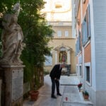 A homeless man's death caught the pope's attention. Now his likeness is on display at the Vatican