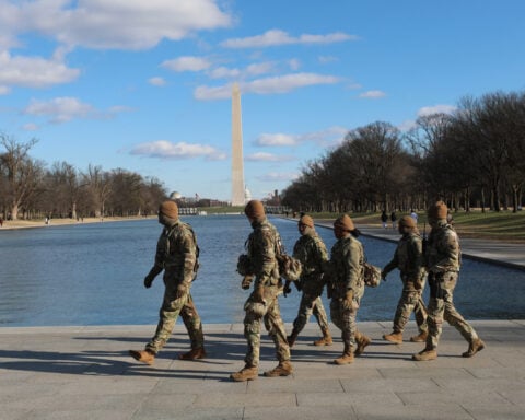 Trump's National Guard deployment in Washington can continue for now, an appeals court says