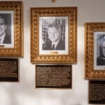 Trump writes partisan plaques for predecessors in his newly installed Presidential Walk of Fame