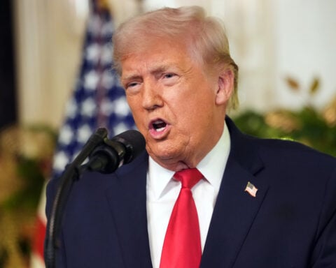 Trump gives a partisan prime-time address insisting the economy is stronger than many voters feel