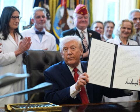 Trump signs executive order that could reclassify marijuana as a less dangerous drug