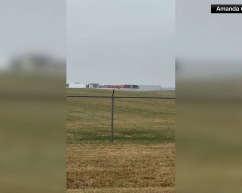 Surveillance video shows the moment a plane crashed in Statesville, NC