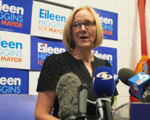 Democrat Eileen Higgins sworn in as Miami's first female mayor after 30 years of GOP control