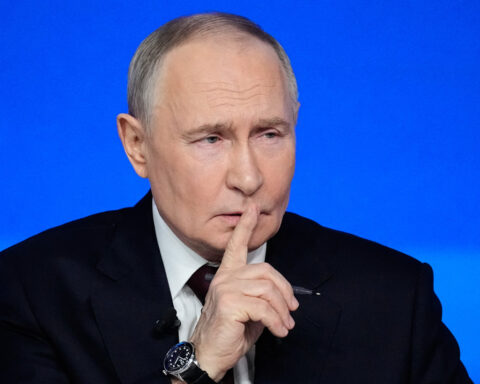 Putin tells his annual news conference that the Kremlin's military goals in Ukraine will be met