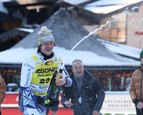 Zabystran stuns Odermatt in super-G to become first Czech man to win a World Cup race