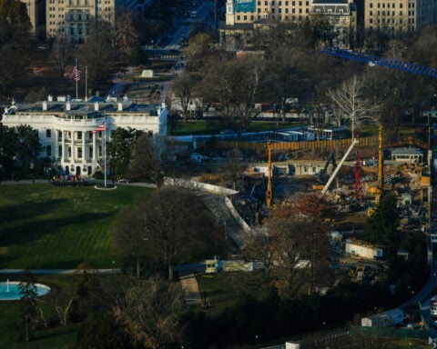 Head of group suing over White House ballroom says she trusts Trump-picked chairman to do his job