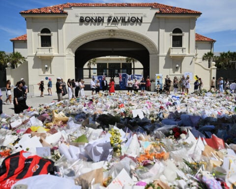 Australian state plans tougher laws against displaying extremist flags after Bondi shooting