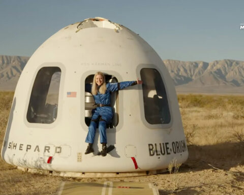 Paraplegic engineer becomes the first wheelchair user to blast into space