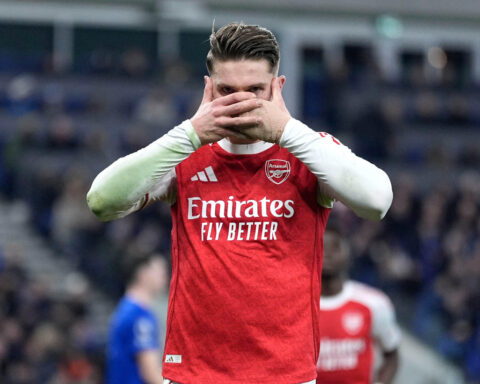 Arsenal takes top spot for Christmas as Haaland overtakes Ronaldo's Premier League goal tally