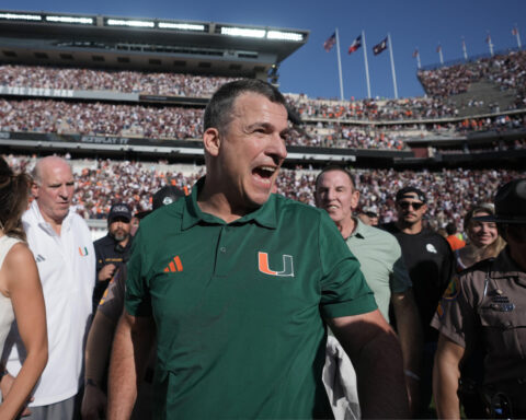 Miami freshman Malachi Toney redeems himself with winning touchdown in 10-3 victory over Texas A&M