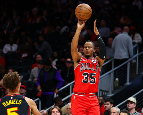Bulls beat the Hawks 152-150 in the highest-scoring game in the NBA this season
