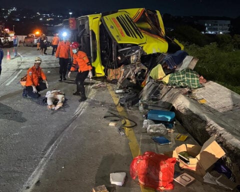 Passenger bus crash in Indonesia kills at least 16 people, official says