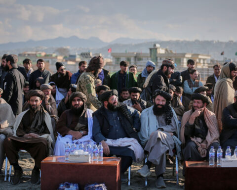 Thousands turn out in Kabul to cheer on Afghanistan's traditional buzkashi equestrian games