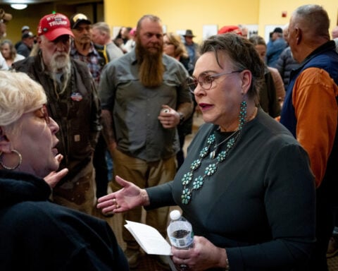 Wyoming's lone US representative Harriet Hageman announces Senate run