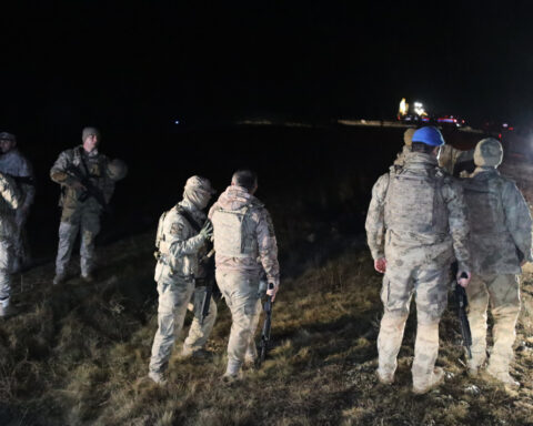 Libya's military chief and 7 others are killed in a plane crash after takeoff from Turkey