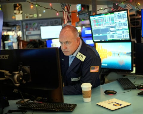 US stocks drift to more records on a holiday-shortened day of trading