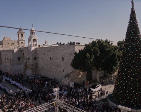 Faithful return to Bethlehem and Pope Leo XIV celebrates his first Christmas Eve Mass at St. Peter's