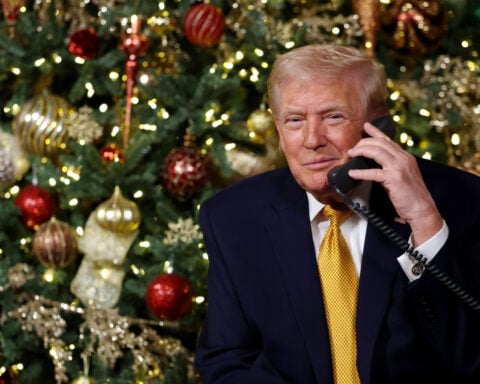 Trump tells 10-year-old child he made sure ‘a bad Santa’ is not ‘infiltrating’ the US