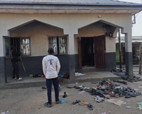 Blast at mosque in Nigeria kills 5 and injures more than 30 in apparent suicide attack