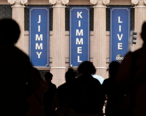 Jimmy Kimmel jokes about fascism in an 'alternative Christmas message' for Britain