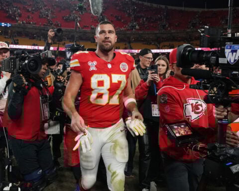 Travis Kelce's emotional night at Arrowhead Stadium may be his last with retirement decision looming