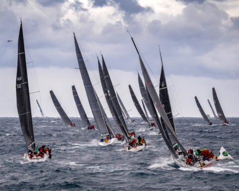 Sydney to Hobart favorite Master Lock Comanche leads yacht race into the first night
