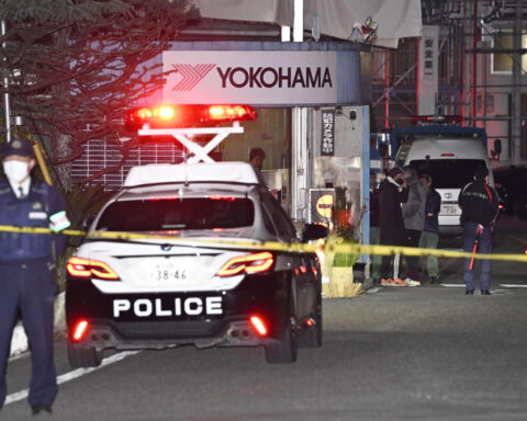 At least 15 injured in a knife and chemical attack at a factory in Japan