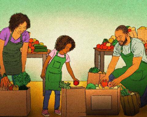 Volunteering with children can build character and create lasting family memories