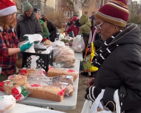 "Homies" helping residents fight hunger and cold weather