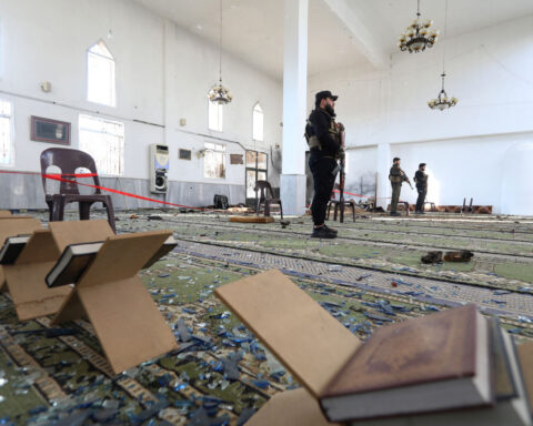 Eight killed in Syria mosque explosion during Friday prayers