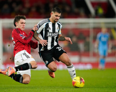 Patrick Dorgu's first Manchester United goal brings festive cheer after 1-0 win over Newcastle