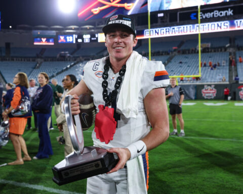 No. 20 Virginia notches first 11-win season by beating 25th-ranked Missouri in the Gator Bowl