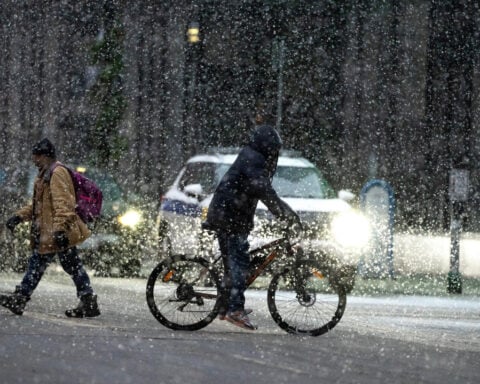 Winter storm sweeps across US with snow, ice and severe weather