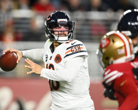 Brock Purdy and the 49ers hang on to beat the Bears 42-38 and have a shot at top NFC seed