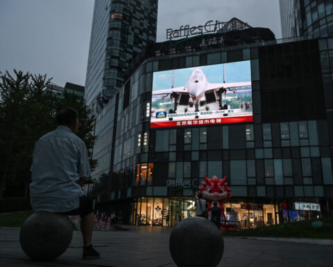 China stages war games around Taiwan after hitting out at major US arms deal