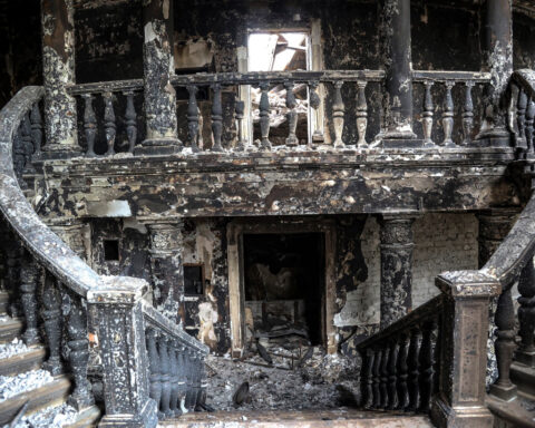 Russia opens rebuilt Mariupol theater more than 3 years after Moscow airstrike killed hundreds there