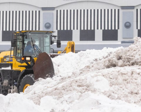 A bomb cyclone brings blizzards to the Midwest before turning east