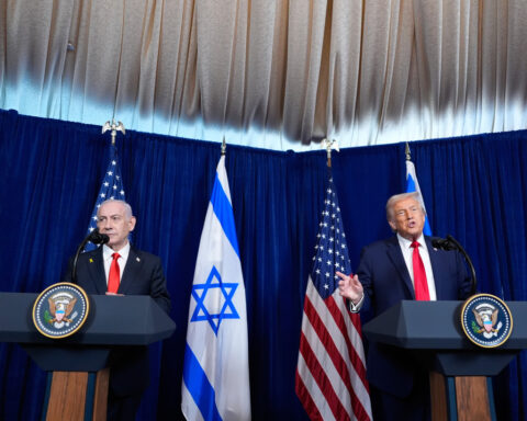 During Netanyahu visit, Trump warns Iran of further US strikes if it reconstitutes nuclear program