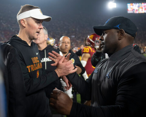 USC's Lincoln Riley says Notre Dame is to blame for discontinuation of rivalry with the Trojans