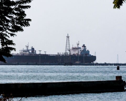 Hear Trump acknowledge strike on port on Venezuelan coast