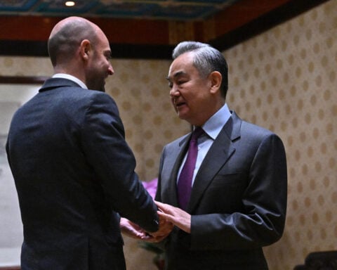 China's top diplomat blasts US arms sale to Taiwan as military drills around the island unfold