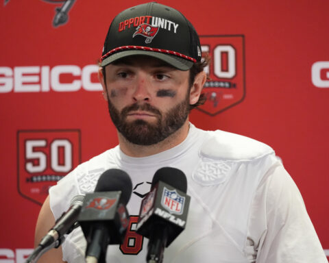 Buccaneers are focused on playing the Panthers, knowing they'll need help to win the NFC South