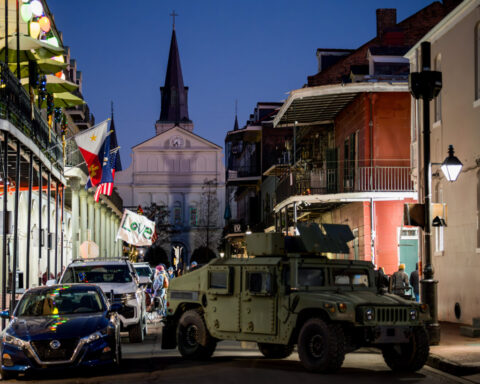 National Guard arrives in New Orleans for 1st New Year's since Bourbon Street attack